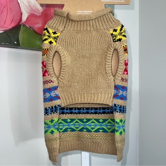 Aztec Pet Sweater Size S or M by Fab Dog Dog Label - Picture 8 of 16